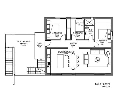 Valtura apartman, Liznjan, 82,22 m2 - pic 11