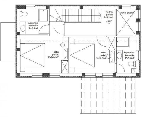 Villa moderne en construction à Jursici, entourée de verdure ! - pic 21