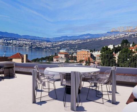 Penthouse luxueux au centre d'Opatija, emplacement privé et piscine sur le toit, à seulement 200 m de la mer - pic 13