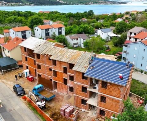 Nowe apartamenty w Čižići, Dobrinj 450 metrów od morza 