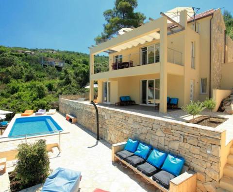 Wonderful villa on Korcula island, 1st row to the sea, with a boat mooring and pool! - pic 6