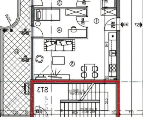 Erschwingliche luxuriöse Maisonette-Wohnung mit 2 Schlafzimmern in attraktiver Lage im Zentrum von Porec - foto 3