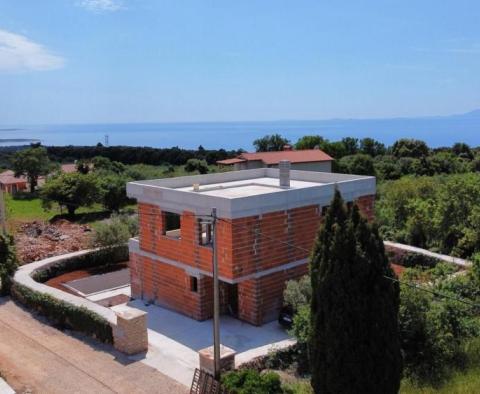 Villa roh-bau idéale à Kavran avec vue sur la mer ! 