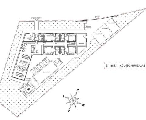 Terrain avec permis de construire pour la construction de 2 villas avec charges payantes dans le quartier de Barban - pic 4