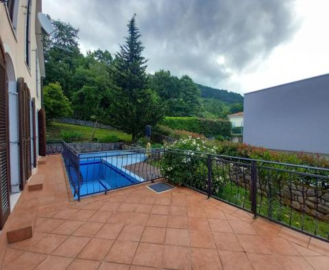 Solid villa with sea views, pool and garage in Poljane, Opatija - pic 12