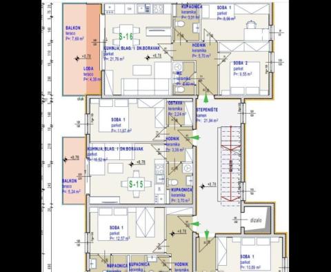 Új apartman Seget Donjiban, 250 méterre a tengertől - pic 12