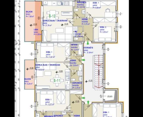 Új apartmankomplexum Ciovo szigetén, 250 méterre a tengertől - pic 3