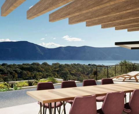 Grundstück in Linardici auf der Insel Krk – Toplage mit Baugenehmigung für moderne Villa - foto 5