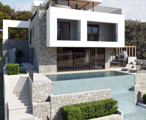 Luxurious modern villa 300m2 with swimming pool and sea view in Opatija - pic 4