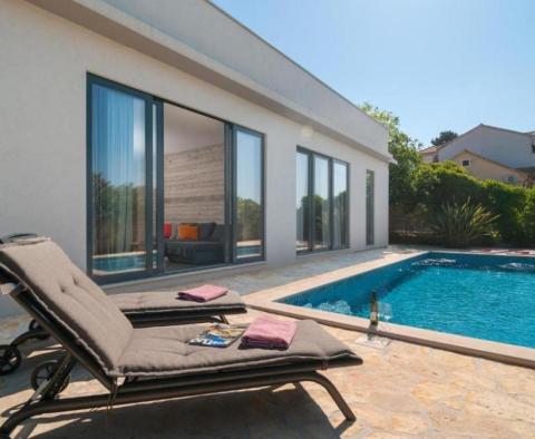 New fascinating villa on Brac island, 1st row to the sea 