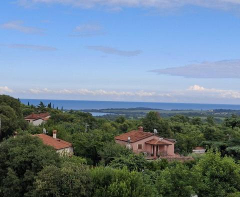 Penthouse s panoramatickým výhledem na moře v Poreči 