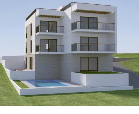 Új apartman 150 méterre a tengertől Ciovo-n, Trogirban - pic 8