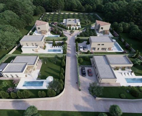 Designer-Villa mit einem Stockwerk in einem privaten Komplex in Svetvincenat - foto 60