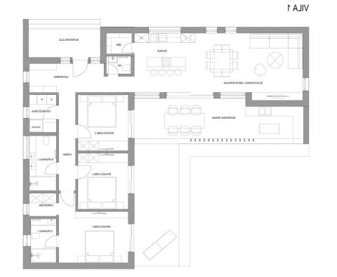 Design egyszintes villa egy privát komplexumban Svetvincenatban - pic 63