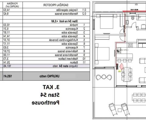 Nový komplex apartmánů v Kašteli - pic 13