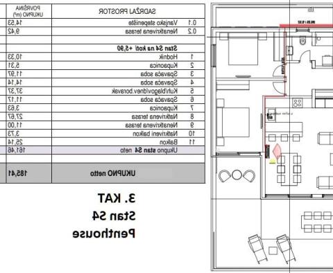 Luxury penthouse in Kastela for sale - pic 14