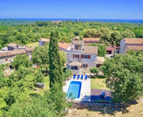 Maison autochtone d'Istrie avec piscine et vue mer - pic 5