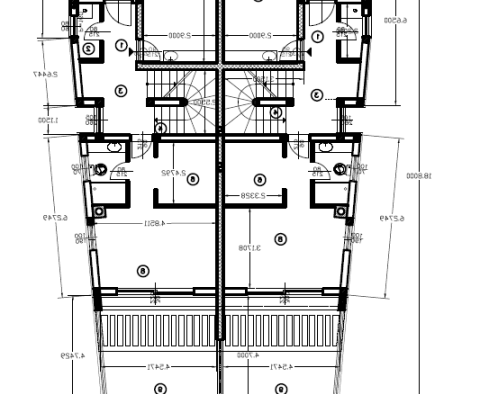 Exklusive Maisonette-Villa mit Pool und Garage und Panoramablick auf das Meer in Kostrena - foto 33