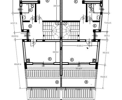 Két exkluzív duplex villából álló komplexum saját medencével, garázzsal és panorámás kilátással a tengerre - pic 35