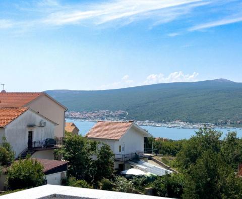 Discounted! Apartment with a beautiful view, three terraces, parking space on Krk island 