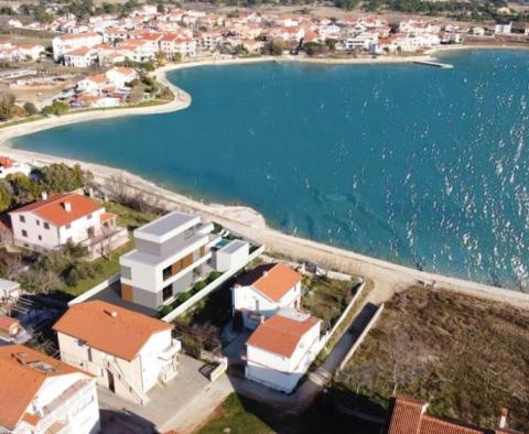 Luxury villa on the first row to the sea in Zadar area, high-tech beauty under construction - pic 11