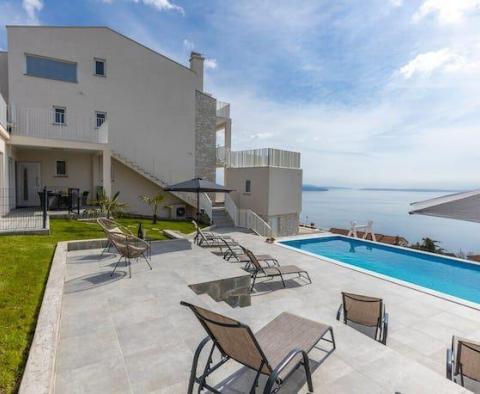 Apartment in Bregi, Opatija with panoramic sea view and swimming pool - pic 2