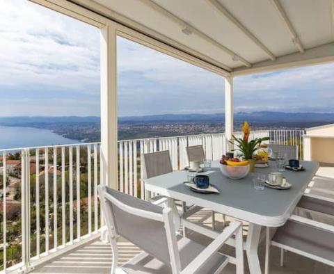 Apartment in Bregi, Opatija with panoramic sea view and swimming pool - pic 12