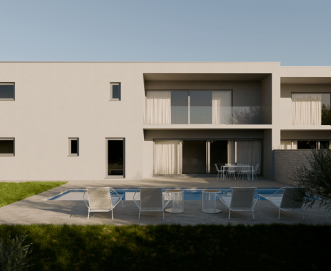 Semi-detached modern villa on Krk, for sale 