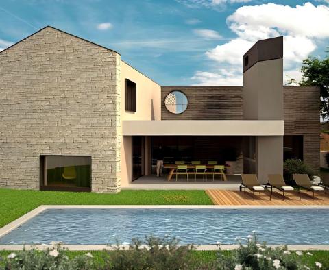 Luxury designer villa with swimming pool in Bale, for sale 