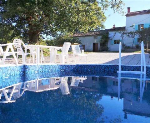 House with a swimming pool for sale, a spacious plot of 22000 sq.m. in Labin area - pic 2