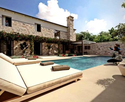 Immaculate stone villa in Bale with swimming pool in a secluded area, for sale - pic 3