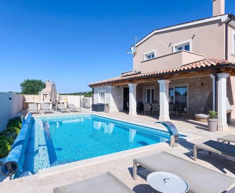 Nice villa with a swimming pool on the very edge of Liznjan, for sale 