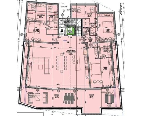 Penthouse in einem Neubau mit Pool auf dem Dach oberhalb des Zentrums von Opatija, idyllische Umgebung, zu verkaufen - foto 17