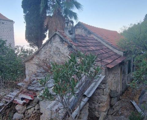 Dům s panoramatickým výhledem na moře v Gromin Dolac, Hvar, na prodej - pic 11