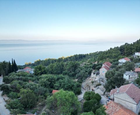 Dům s panoramatickým výhledem na moře v Gromin Dolac, Hvar, na prodej - pic 3