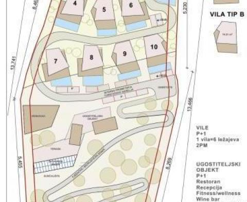 Investitionsprojekt für 10 Luxusvillen nur 50 Meter vom Meer entfernt in Uvala Scott - foto 17