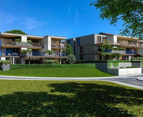 Komfortowe apartamenty w luksusowym nowym budynku w Istrii Novigrad 