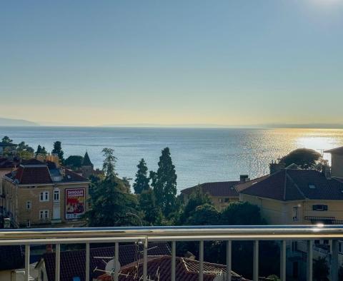 Luxury new apartment in the center of Opatija with a roof terrace and a panoramic view of the sea, garage, terrace, for sale - pic 19