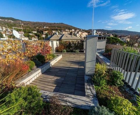 Luxury new apartment in the center of Opatija with a roof terrace and a panoramic view of the sea, garage, terrace, for sale - pic 23