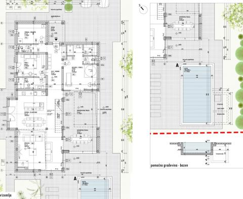 Сombined land with three building permits in Buje, for sale - pic 8