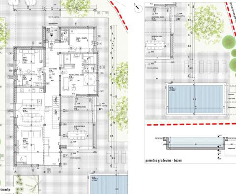 Сombined land with three building permits in Buje, for sale - pic 16