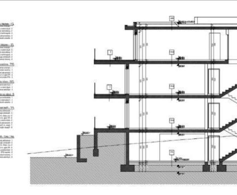 Land plot with project and building permit in Zaboric just 130 meters from the beach - pic 3