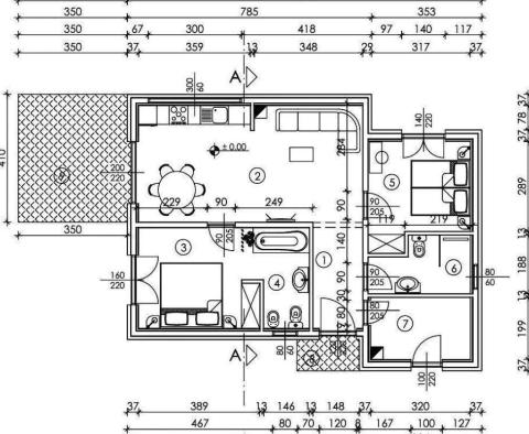 Villa en construction à vendre dans la région de Labin, à 3 km de la mer - pic 37