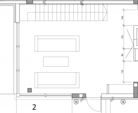 Moderní stylová vila s krásným výhledem na moře v Opatiji - pic 33