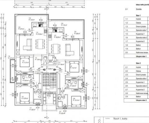 Luxus apartman kerttel a nagyon keresett Malinskában, Krk-n, 350 méterre a tengertől - pic 8