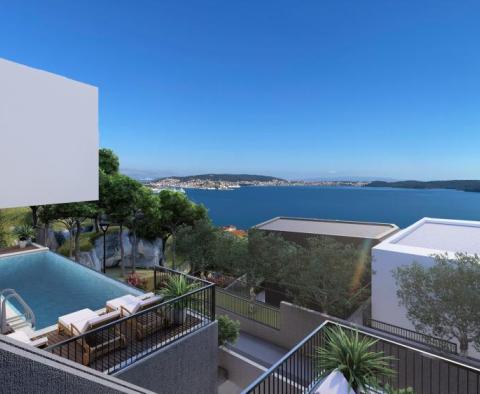 Luxury semi-detached villa in Seget, Trogir with breathtaking sea views - pic 17