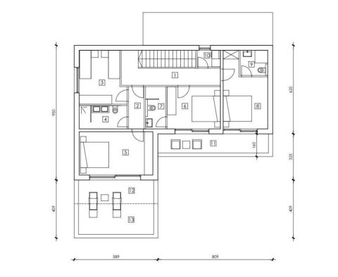 Terrain à prix attractif à vendre à Kastel Kambelovac avec vue sur la mer et permis de construire valide - pic 6