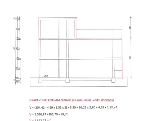 Immeuble des 4 appartements avec piscine à Tar, Tar-Vabriga en construction, à 5 km de la mer - pic 11