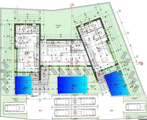 Na sprzedaż działka z projektem w dzielnicy Mukalba w Medulin, w drugim rzędzie do morza - pic 5