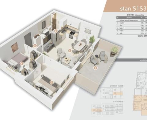 Nově postavené apartmány v Strozanac u Splitu - dokončení v říjnu 2024 - pic 13